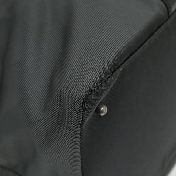 GUCCI Boston Bag Nylon Enamel 2way Gray Auth ti2188 - Picture 16 of 16